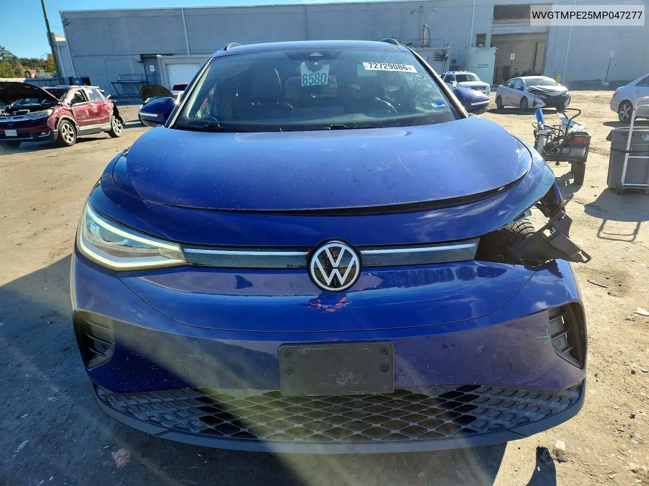 2021 VOLKSWAGEN ID.4 VIN WVGTMPE25MP047277 — фото 5