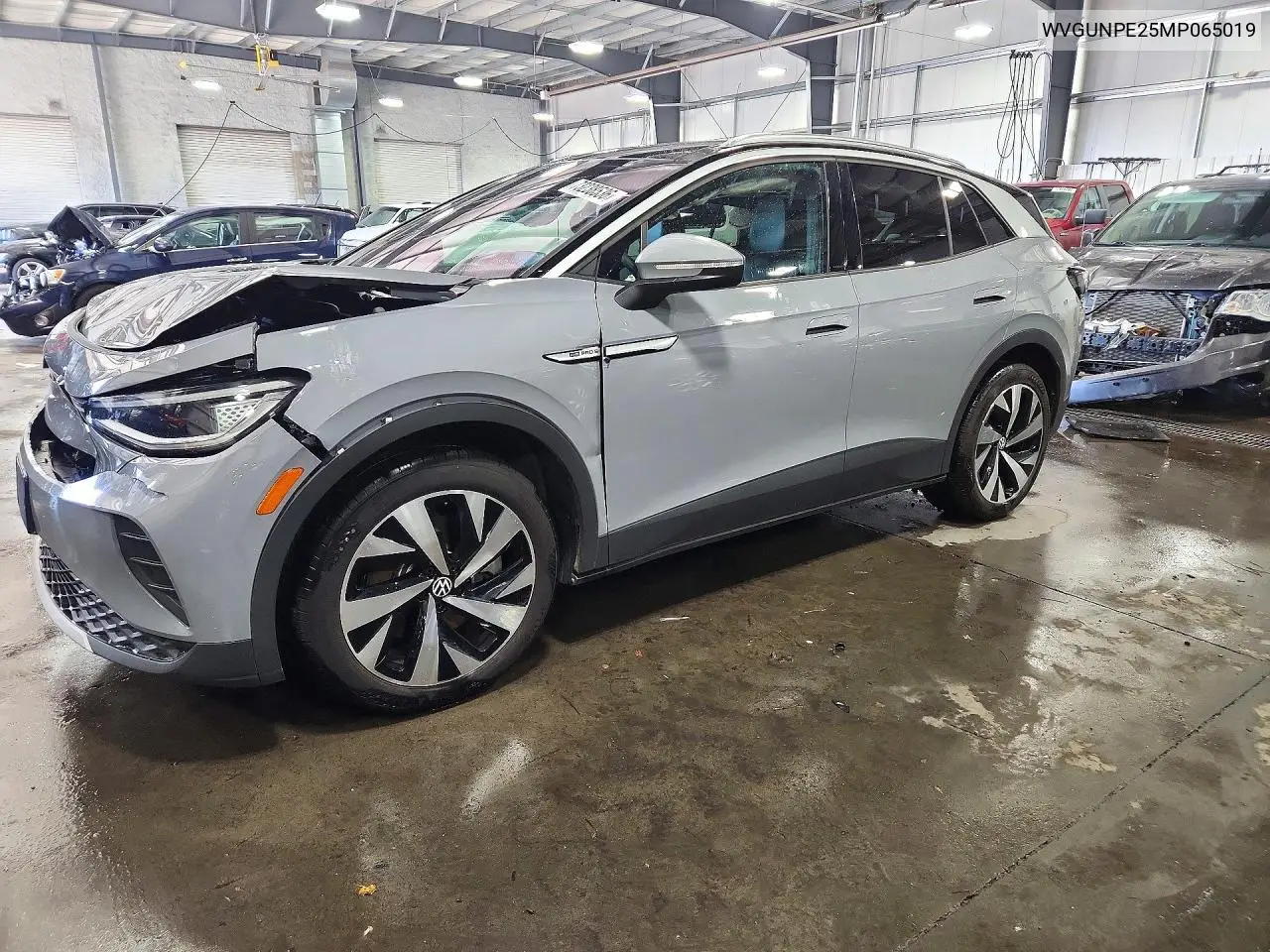VOLKSWAGEN ID.4 2021, VIN WVGUNPE25MP065019