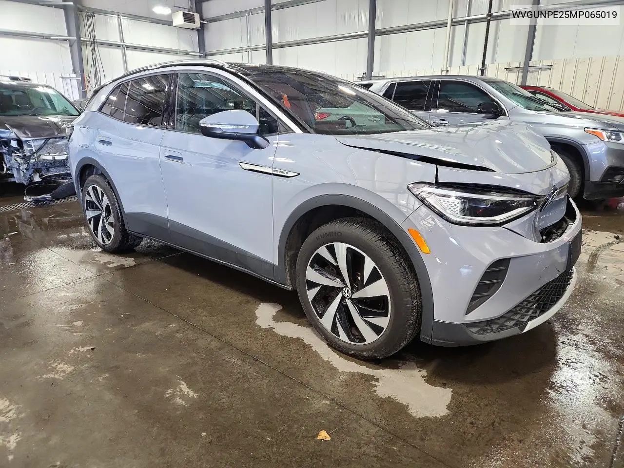 2021 VOLKSWAGEN ID.4 VIN WVGUNPE25MP065019 — фото 4