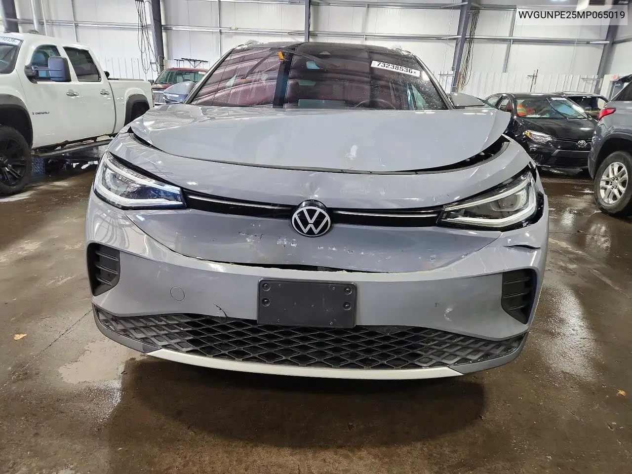 2021 VOLKSWAGEN ID.4 VIN WVGUNPE25MP065019 — фото 5