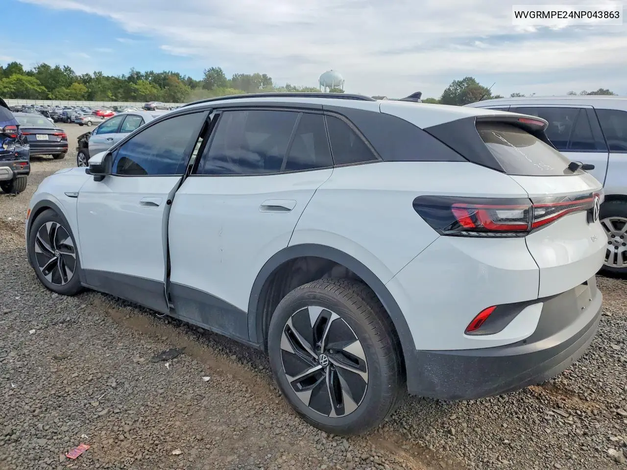 2022 VOLKSWAGEN ID.4 VIN WVGRMPE24NP043863 — фото 2