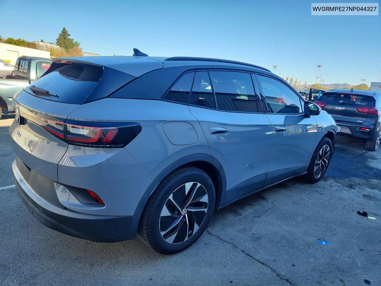 2022 VOLKSWAGEN ID.4 VIN WVGRMPE27NP044327 — фото 3