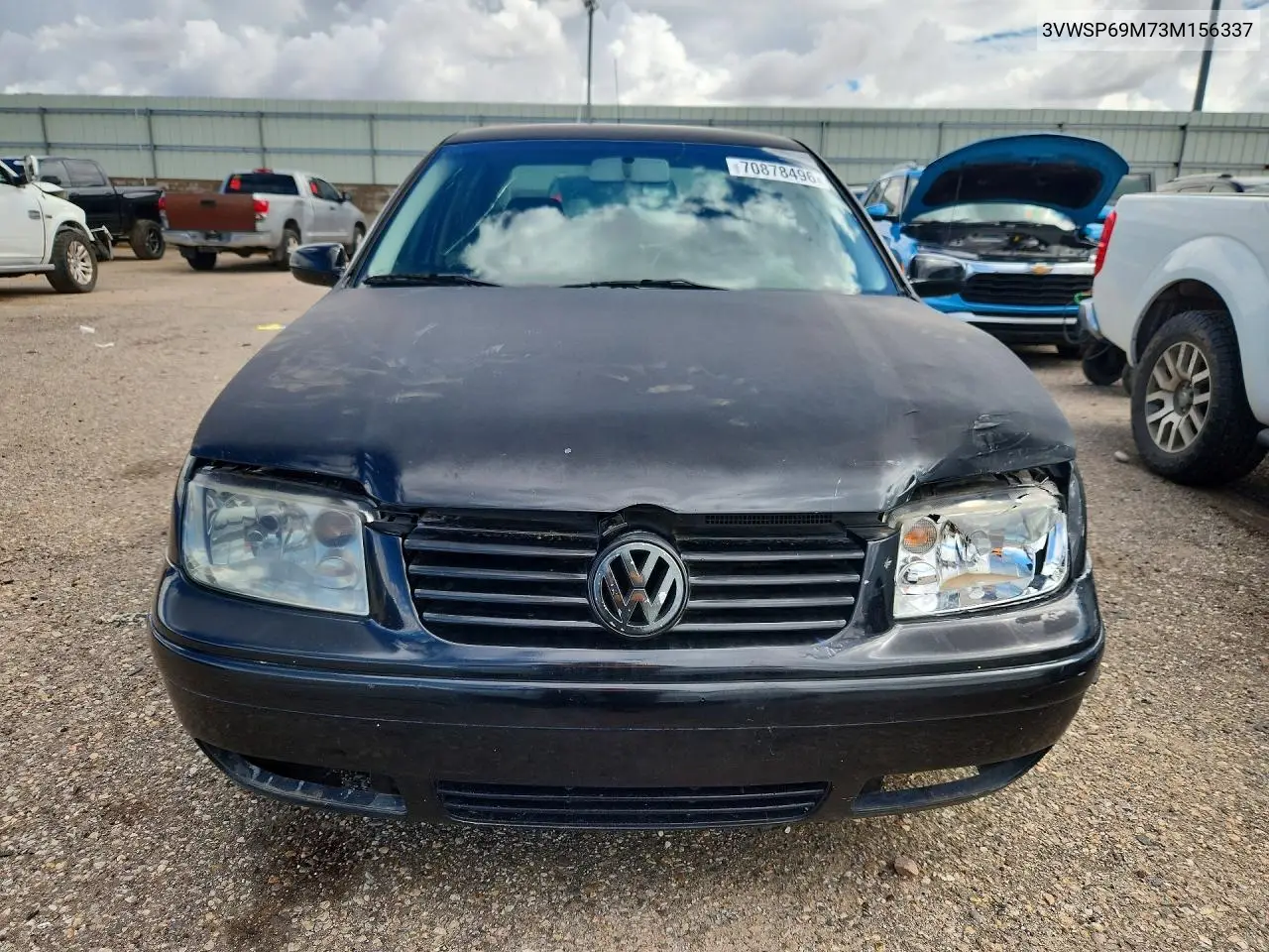 2003 VOLKSWAGEN JETTA VIN 3VWSP69M73M156337 — фото 5