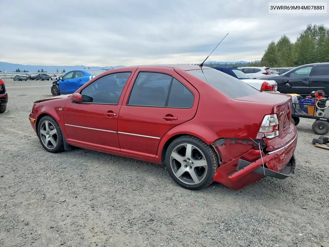 2004 VOLKSWAGEN JETTA VIN 3VWRR69M94M078881 — фото 2