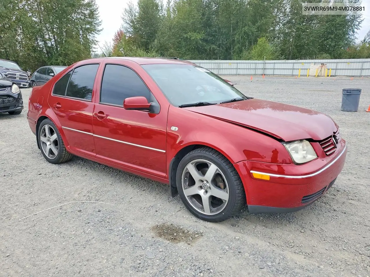 2004 VOLKSWAGEN JETTA VIN 3VWRR69M94M078881 — фото 4
