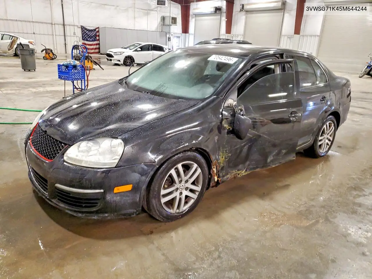 VOLKSWAGEN JETTA 2005, VIN 3VWSG71K45M644244