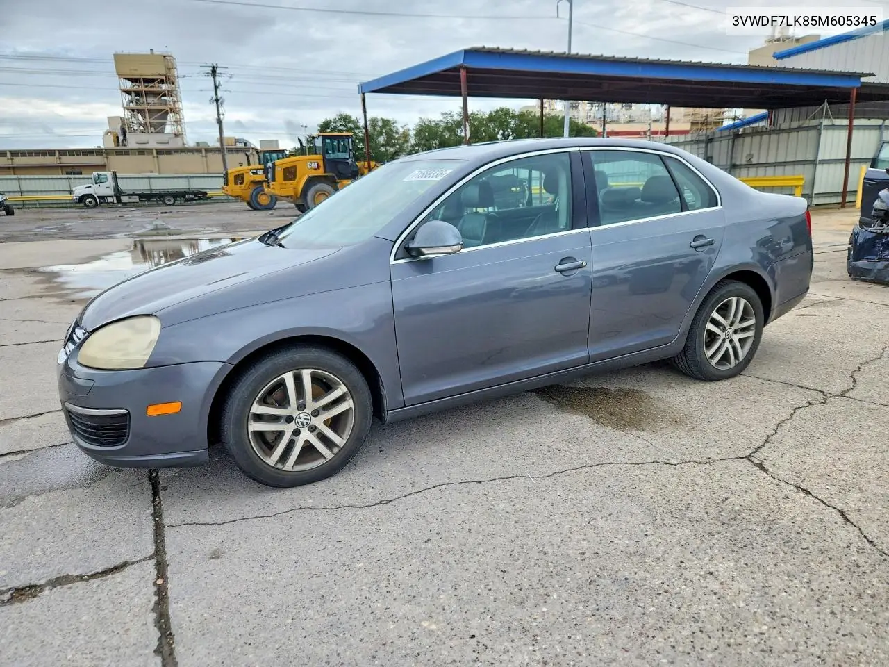 VOLKSWAGEN JETTA 2005, VIN 3VWDF7LK85M605345
