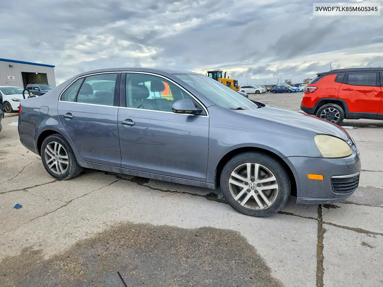 2005 VOLKSWAGEN JETTA VIN 3VWDF7LK85M605345 — фото 4