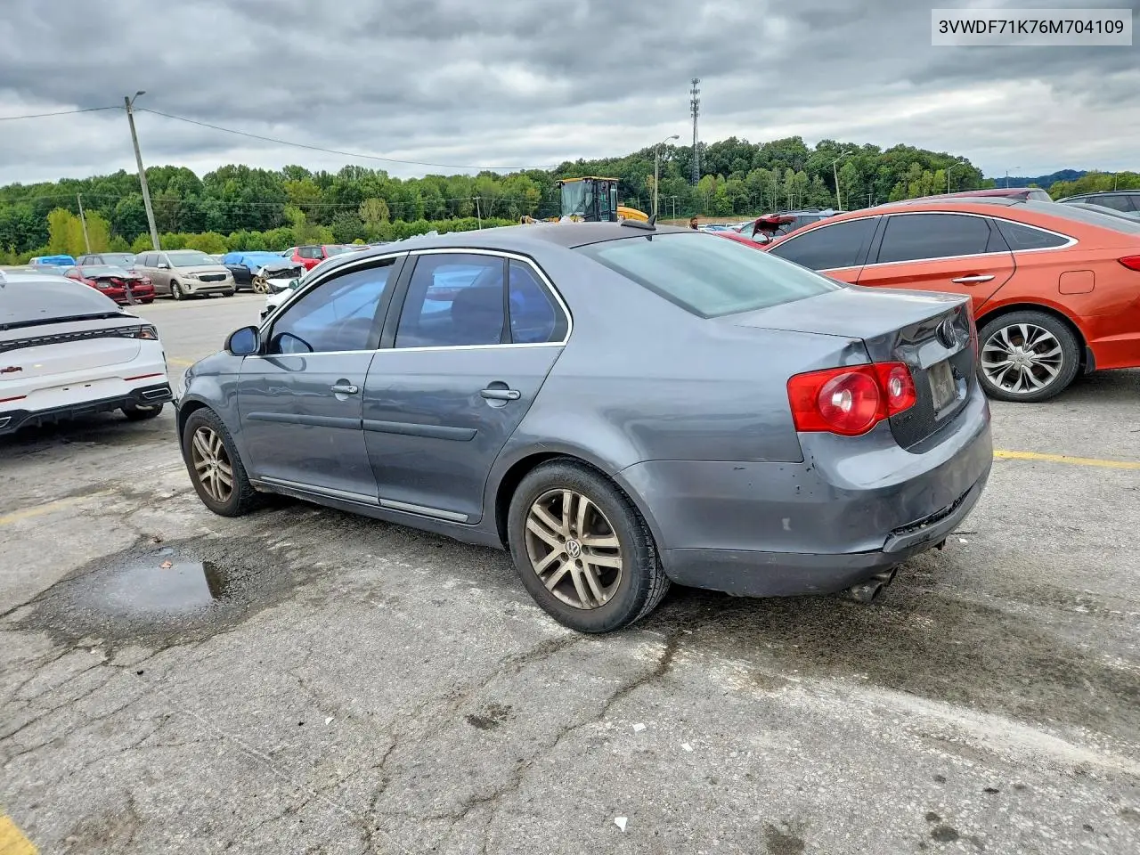2006 VOLKSWAGEN JETTA VIN 3VWDF71K76M704109 — фото 2