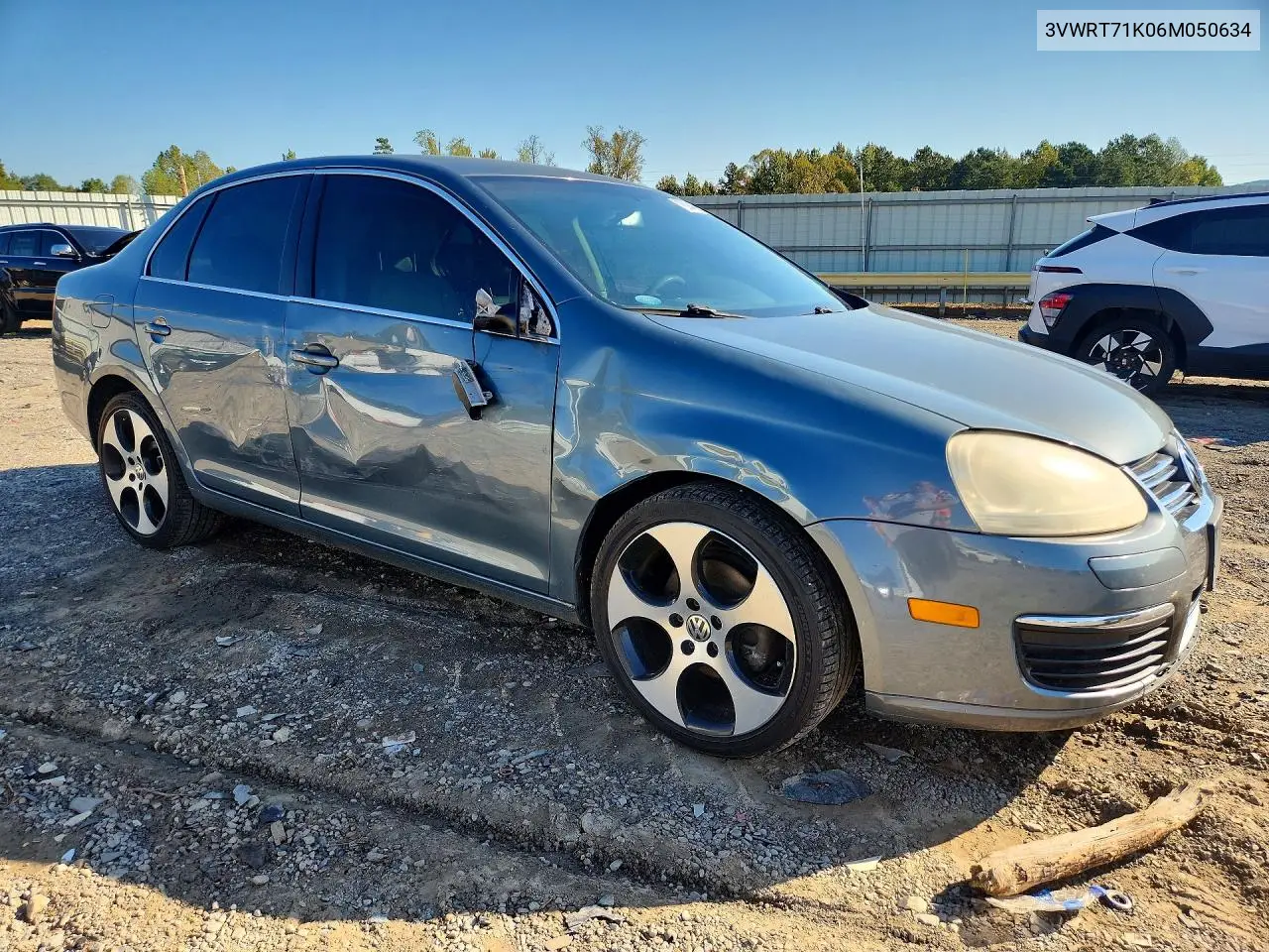 2006 VOLKSWAGEN JETTA VIN 3VWRT71K06M050634 — фото 4