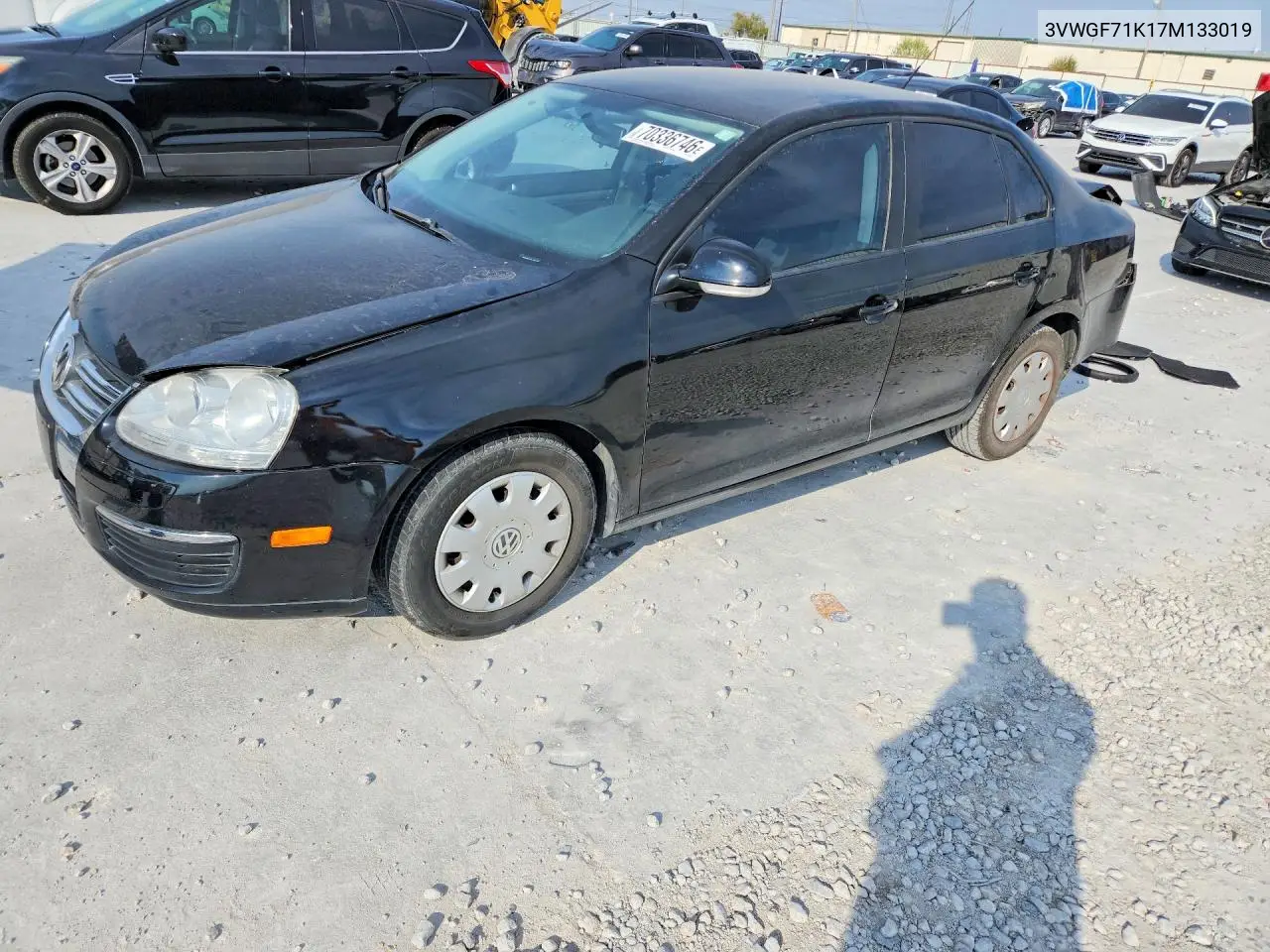 VOLKSWAGEN JETTA 2007, VIN 3VWGF71K17M133019
