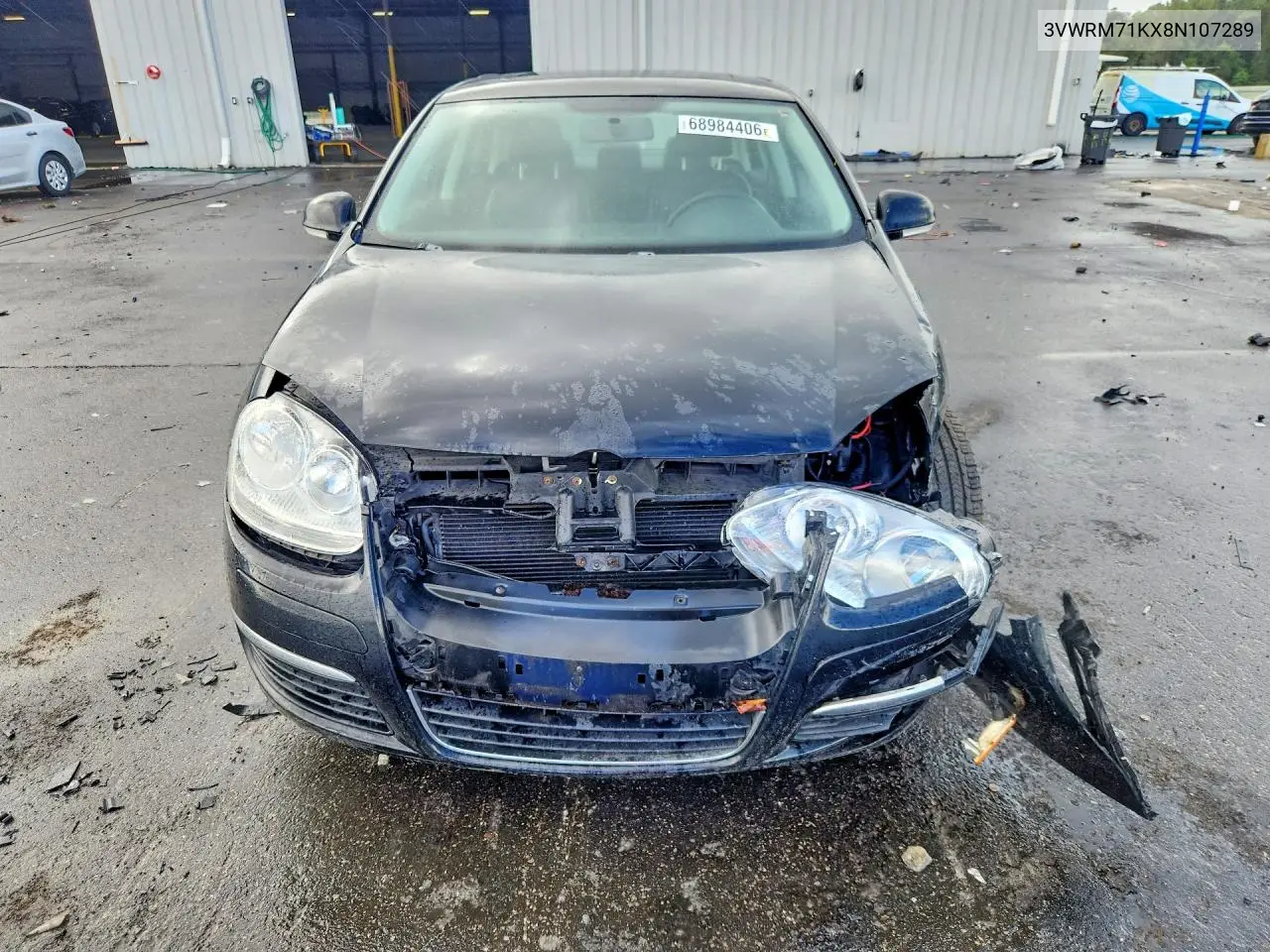 2008 VOLKSWAGEN JETTA VIN 3VWRM71KX8M107289 — фото 5