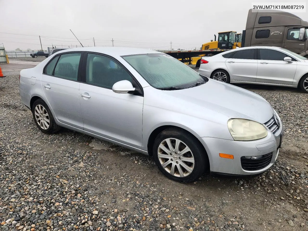 2008 VOLKSWAGEN JETTA VIN 3VWJM71K18M087219 — фото 4