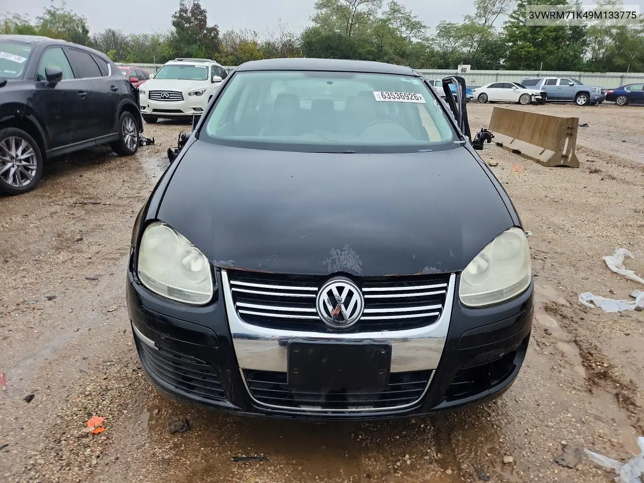 2009 VOLKSWAGEN JETTA VIN 3VWRM71K49M133775 — фото 5
