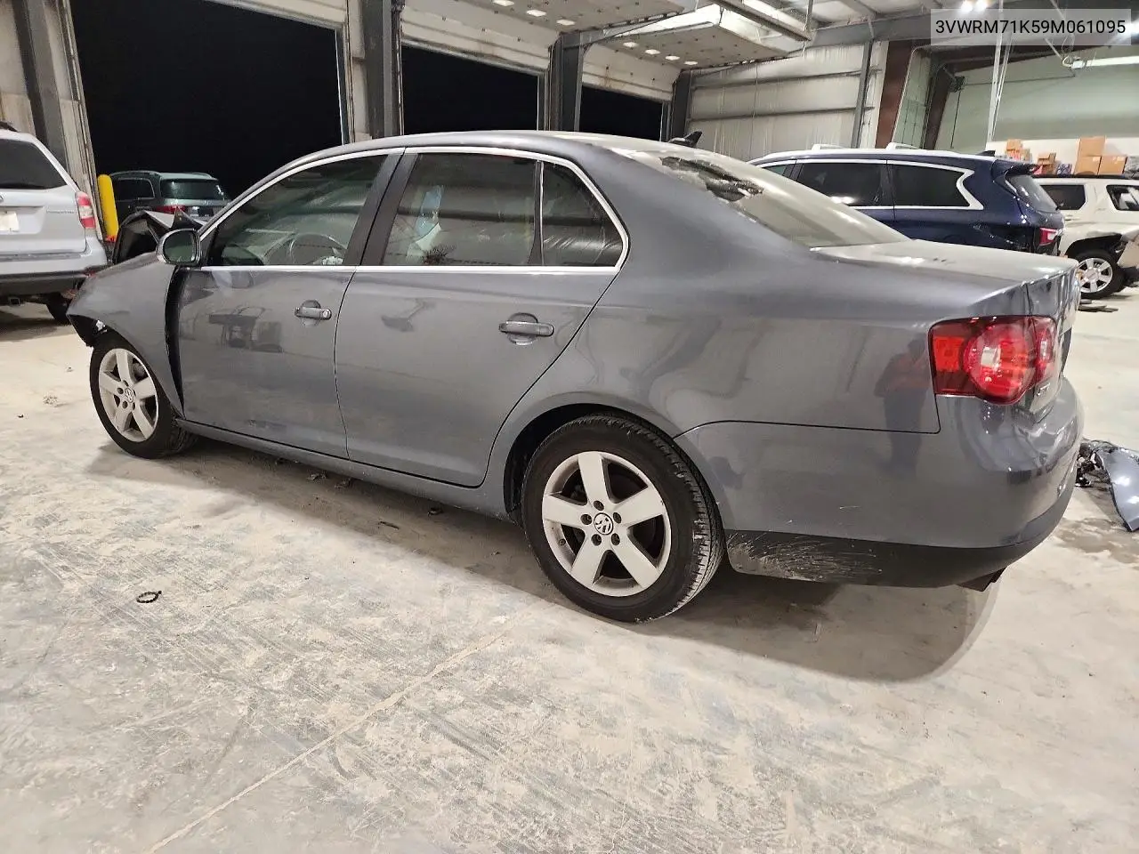 2009 VOLKSWAGEN JETTA VIN 3VWRM71K59M061095 — фото 2
