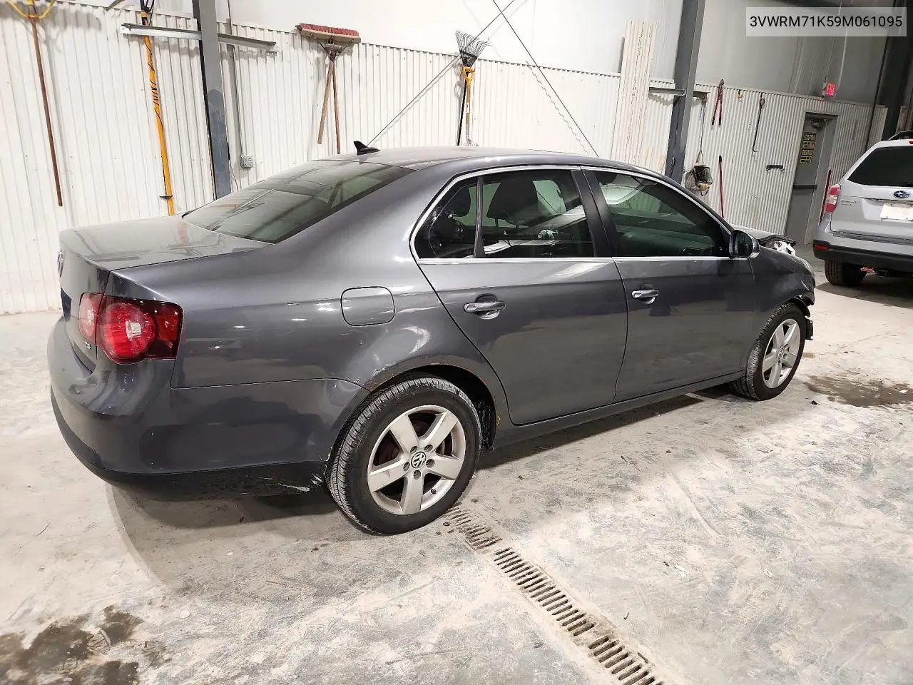 2009 VOLKSWAGEN JETTA VIN 3VWRM71K59M061095 — фото 3