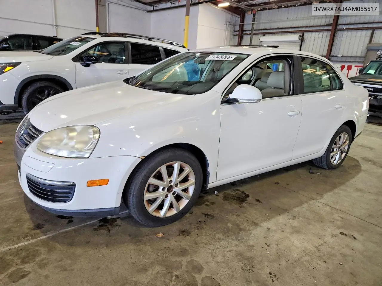 VOLKSWAGEN JETTA 2010, VIN 3VWRX7AJ4AM055517