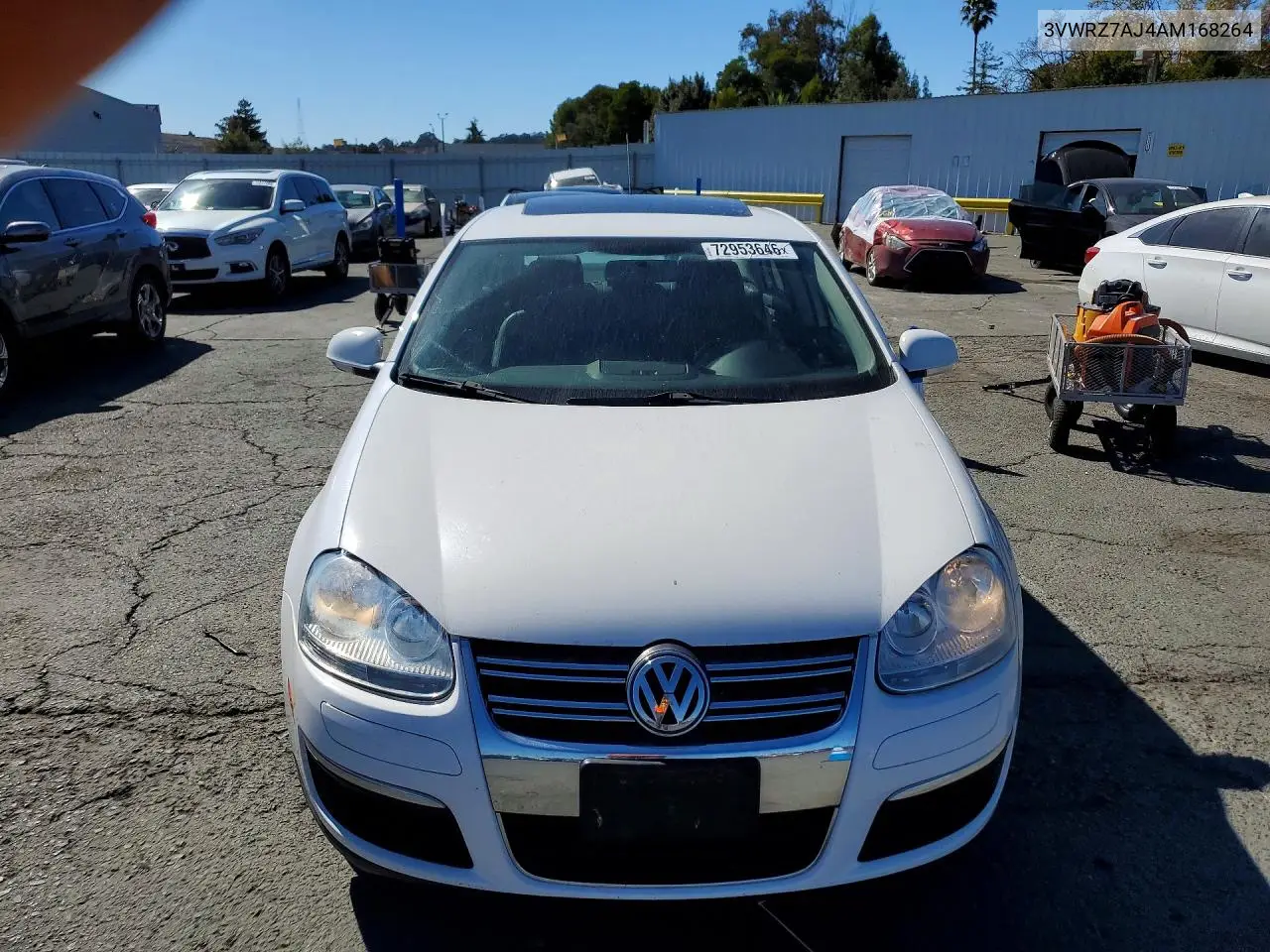2010 VOLKSWAGEN JETTA VIN 3VWRZ7AJ4AM168264 — фото 5