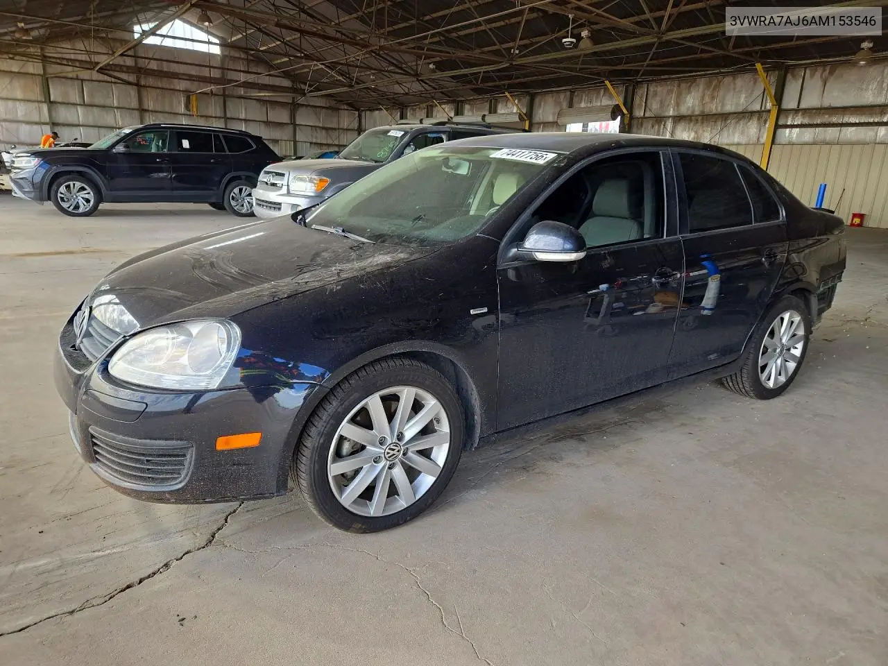 VOLKSWAGEN JETTA 2010, VIN 3VWRA7AJ6AM153546