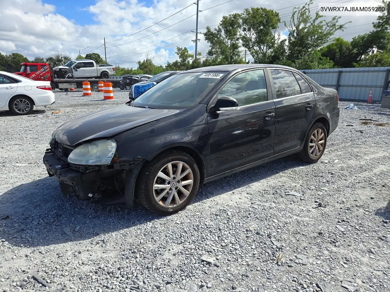 VOLKSWAGEN JETTA 2010, VIN 3VWRX7AJ8AM059280