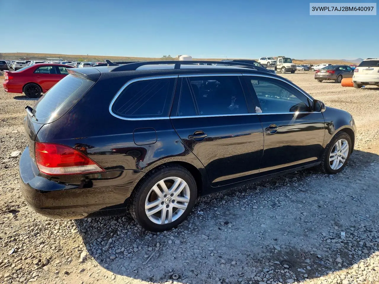 2011 VOLKSWAGEN JETTA VIN 3VWPL7AJ2BM640097 — фото 3
