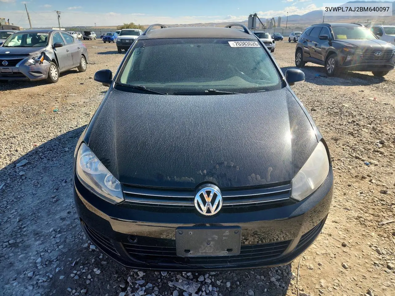2011 VOLKSWAGEN JETTA VIN 3VWPL7AJ2BM640097 — фото 5