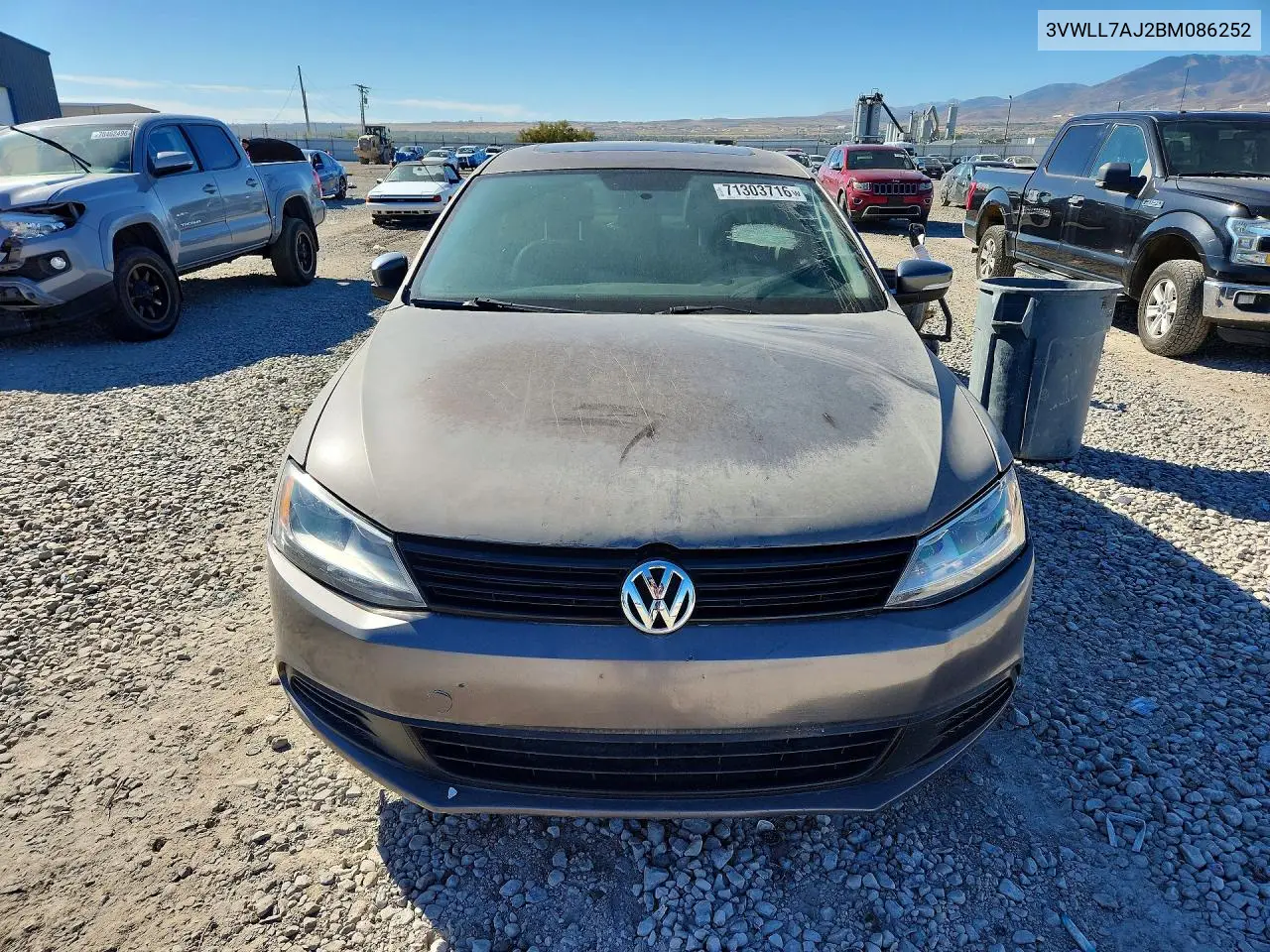 2011 VOLKSWAGEN JETTA VIN 3VWLL7AJ2BM086252 — фото 5