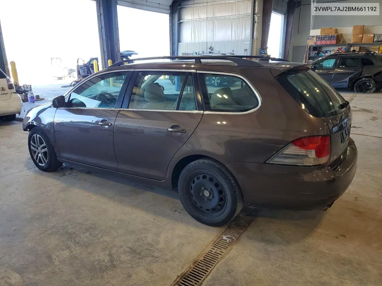 2011 VOLKSWAGEN JETTA VIN 3VWPL7AJ2BM661192 — фото 2