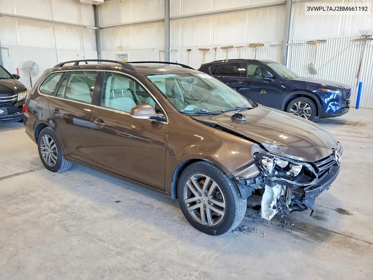 2011 VOLKSWAGEN JETTA VIN 3VWPL7AJ2BM661192 — фото 4