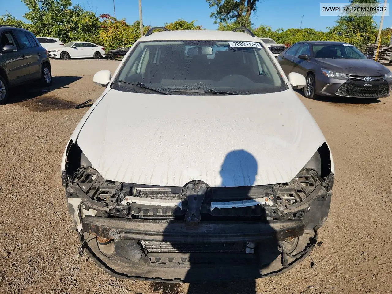 2012 VOLKSWAGEN JETTA VIN 3VWPL7AJ2CM709937 — фото 5