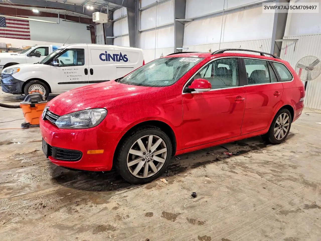 VOLKSWAGEN JETTA 2012, VIN 3VWPX7AJ5CM709497