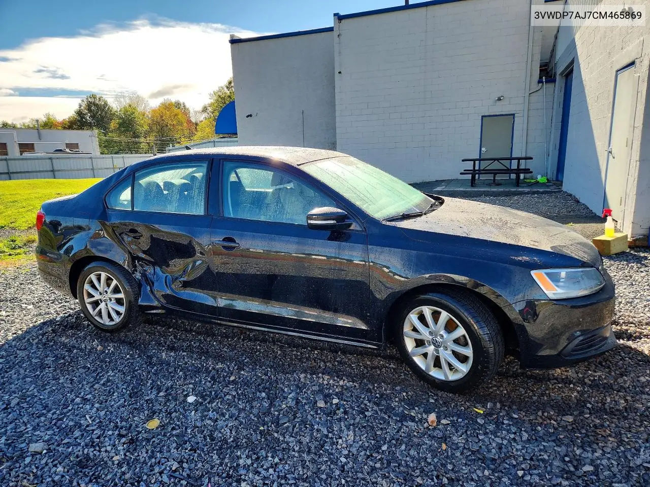 2012 VOLKSWAGEN JETTA VIN 3VWDP7AJ7CM465869 — фото 4