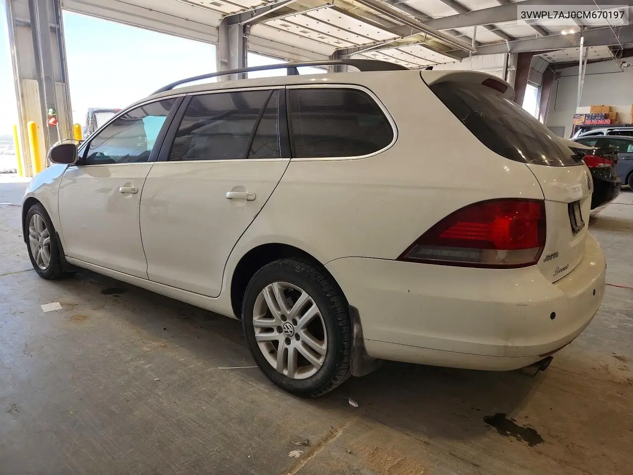 2012 VOLKSWAGEN JETTA VIN 3VWPL7AJ0CM670197 — фото 2