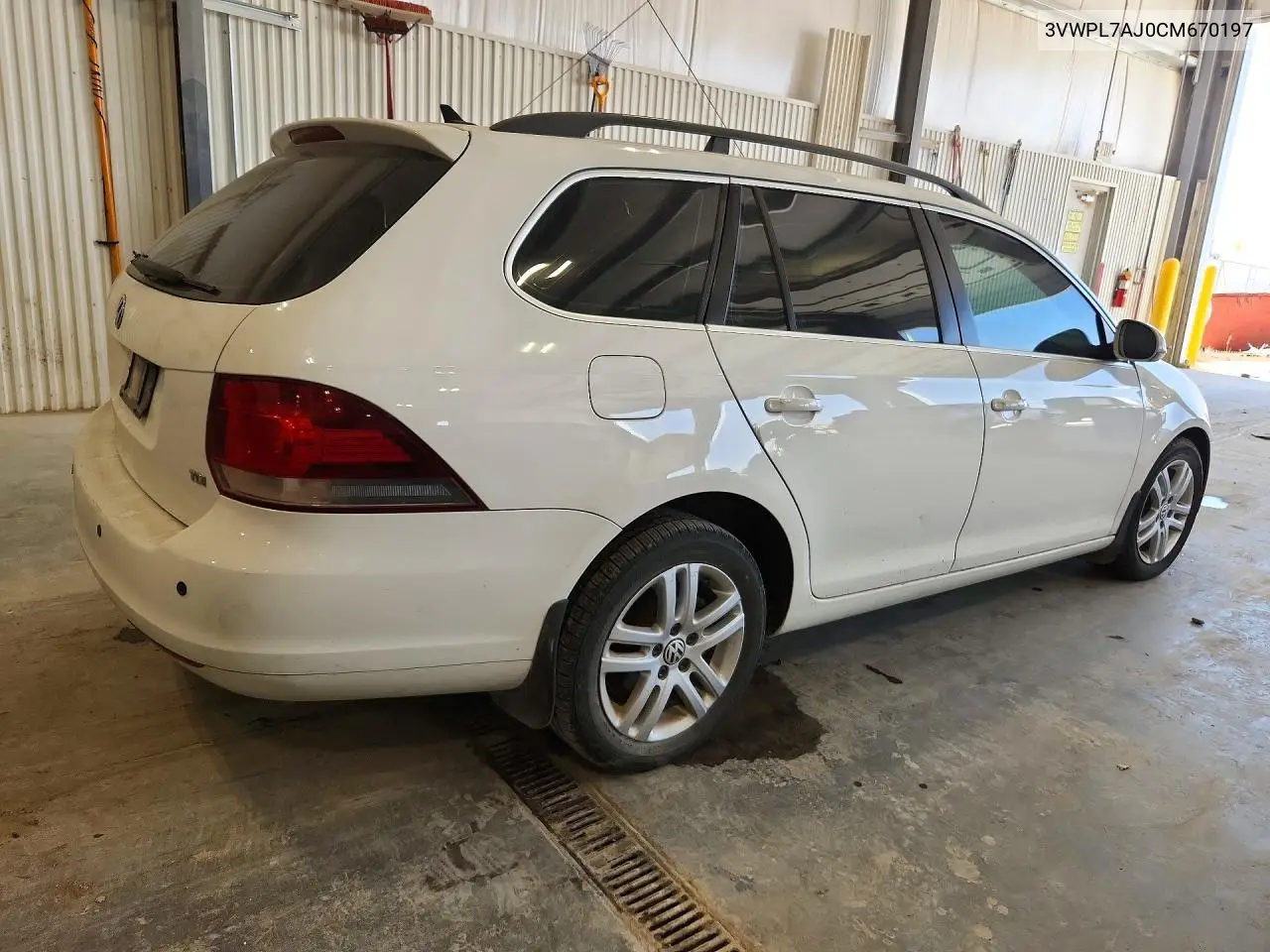2012 VOLKSWAGEN JETTA VIN 3VWPL7AJ0CM670197 — фото 3