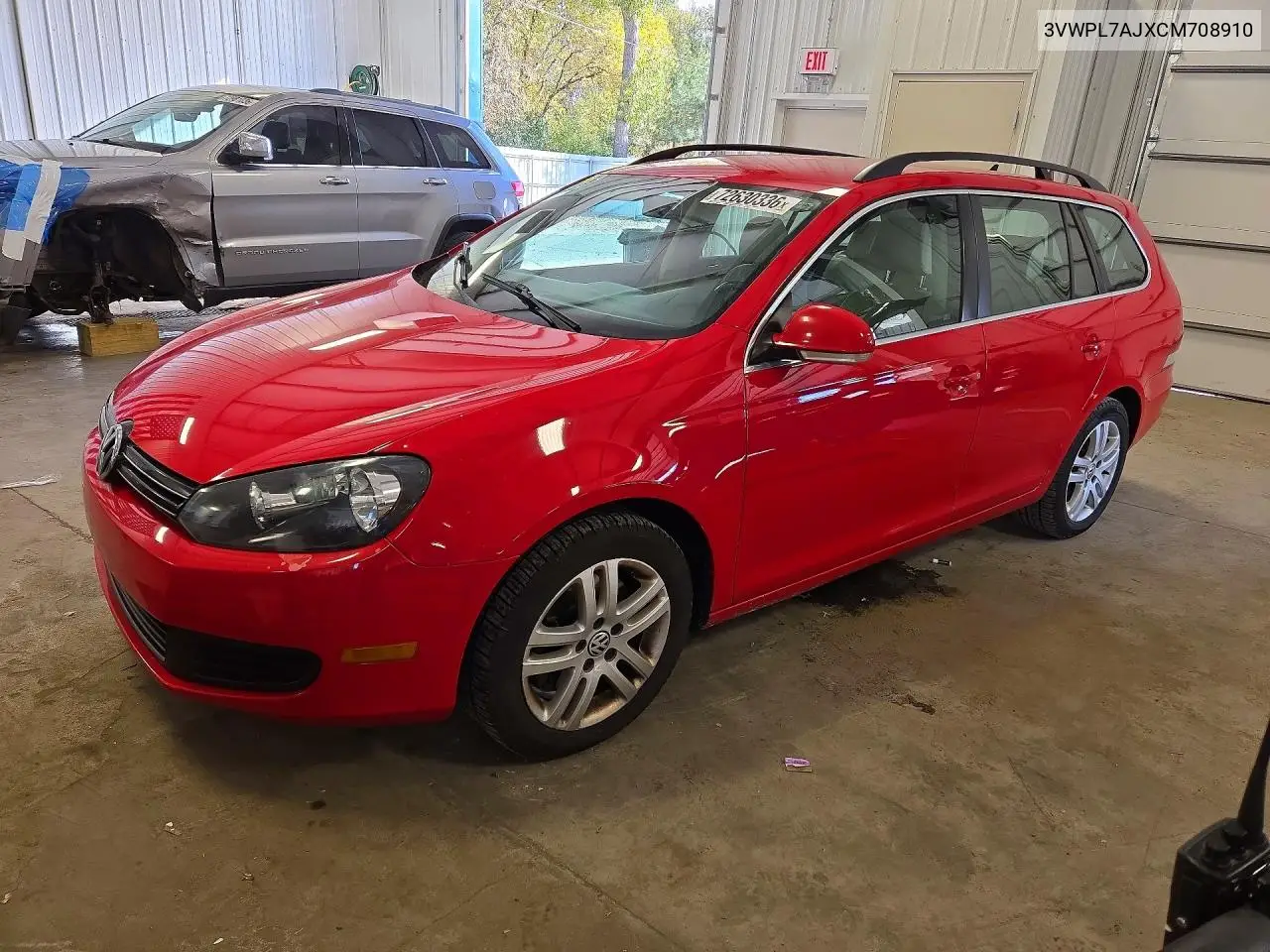 VOLKSWAGEN JETTA 2012, VIN 3VWPL7AJXCM708910