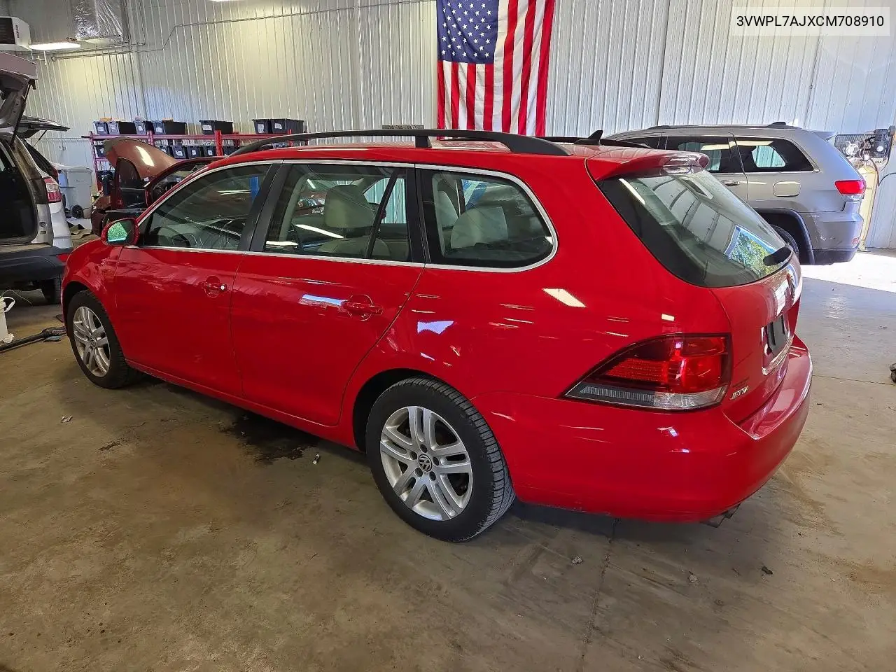 2012 VOLKSWAGEN JETTA VIN 3VWPL7AJXCM708910 — фото 2