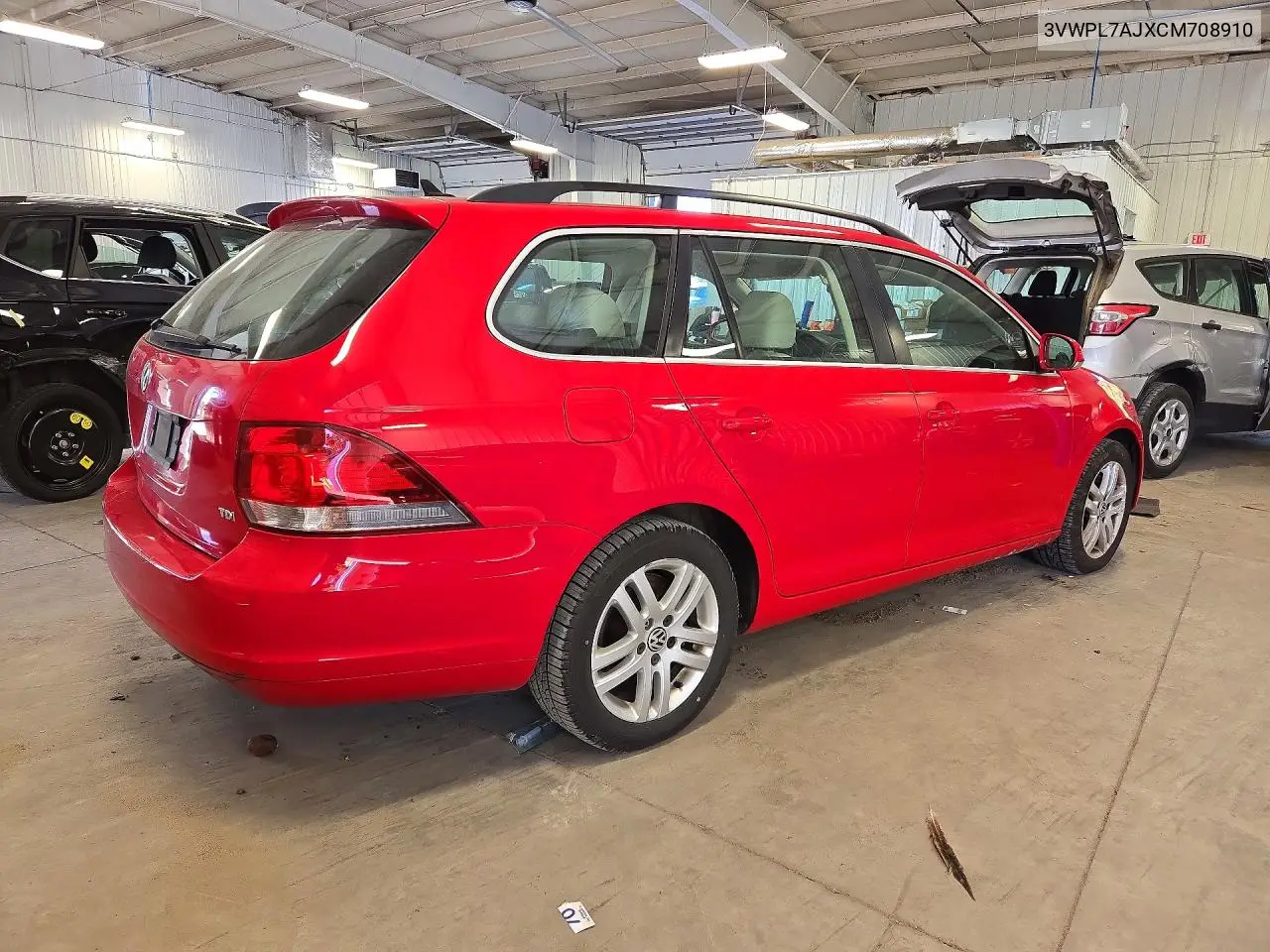 2012 VOLKSWAGEN JETTA VIN 3VWPL7AJXCM708910 — фото 3