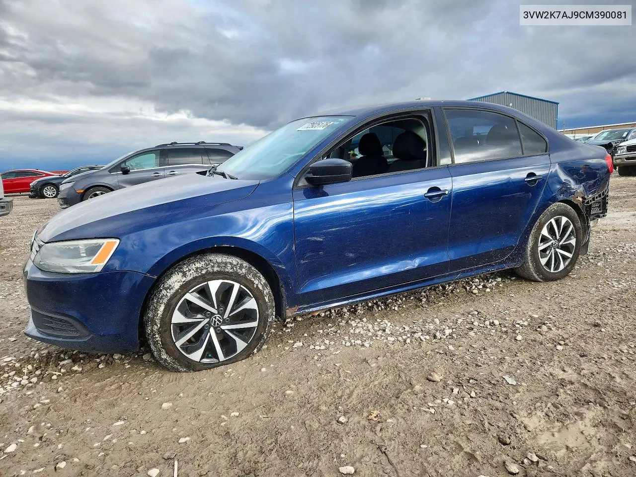 VOLKSWAGEN JETTA 2012, VIN 3VW2K7AJ9CM390081