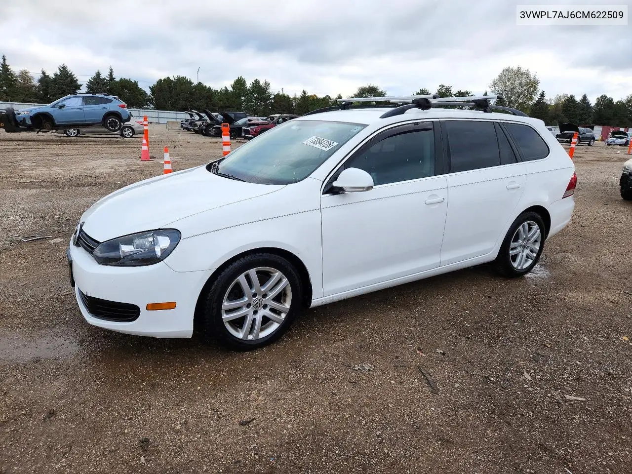 VOLKSWAGEN JETTA 2012, VIN 3VWPL7AJ6CM622509