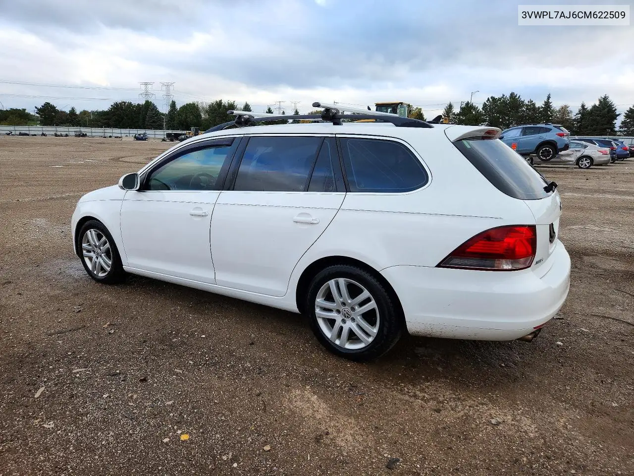 2012 VOLKSWAGEN JETTA VIN 3VWPL7AJ6CM622509 — фото 2