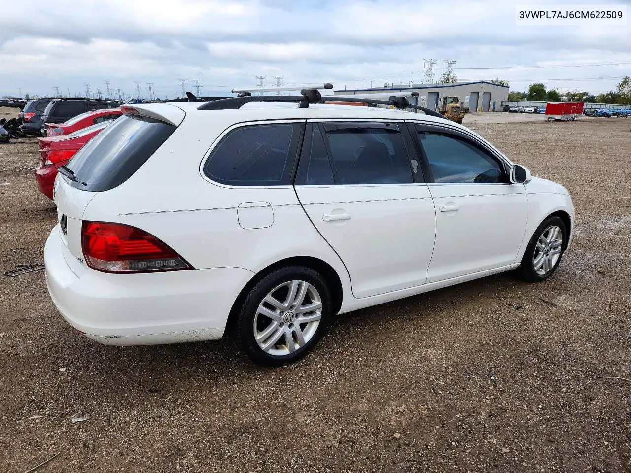 2012 VOLKSWAGEN JETTA VIN 3VWPL7AJ6CM622509 — фото 3