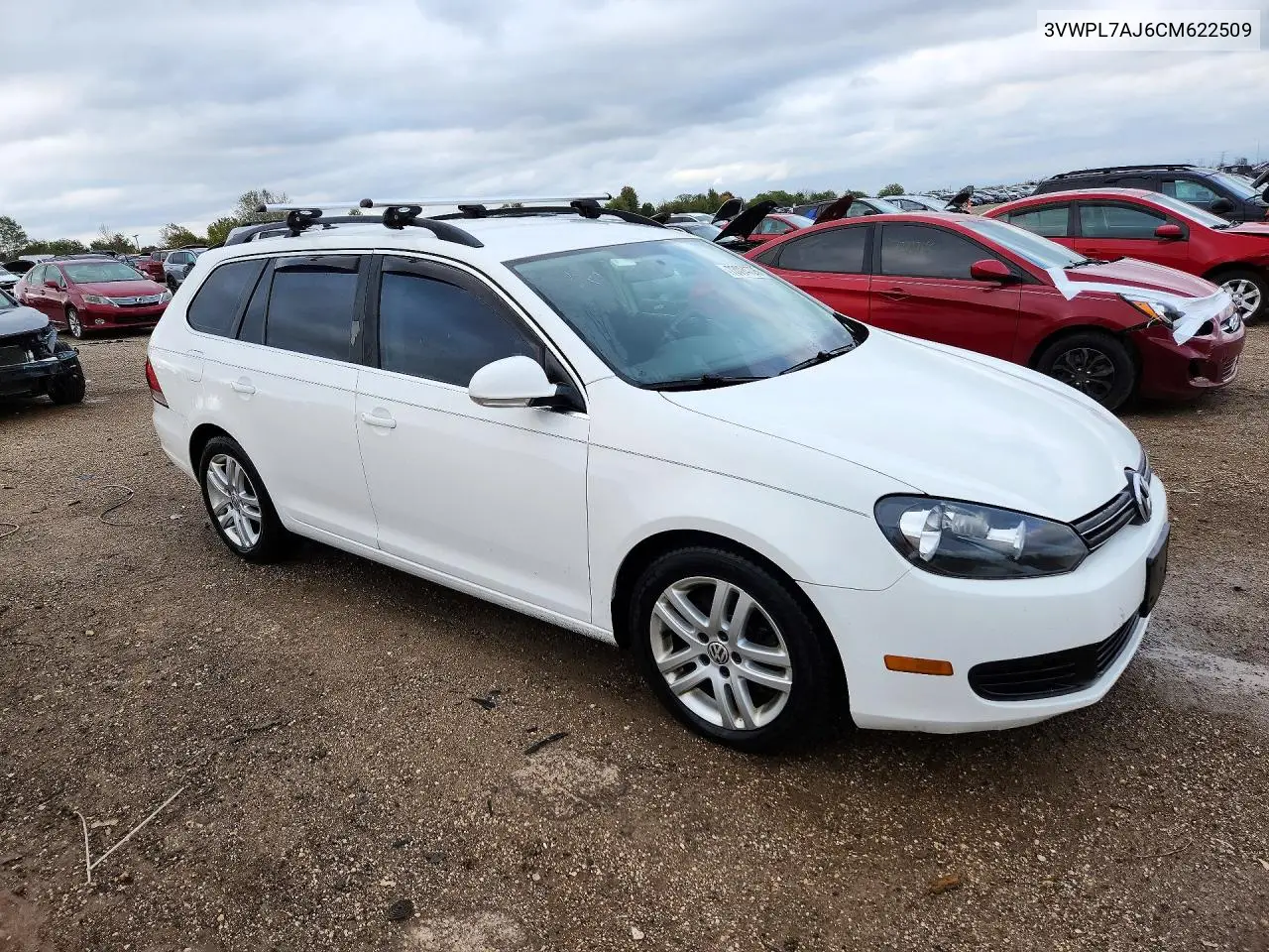 2012 VOLKSWAGEN JETTA VIN 3VWPL7AJ6CM622509 — фото 4