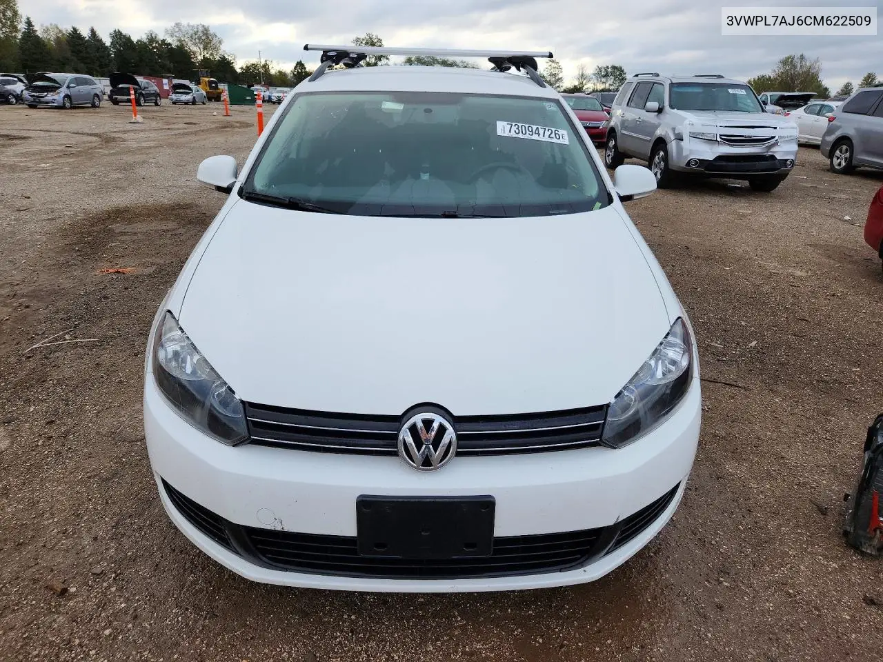 2012 VOLKSWAGEN JETTA VIN 3VWPL7AJ6CM622509 — фото 5