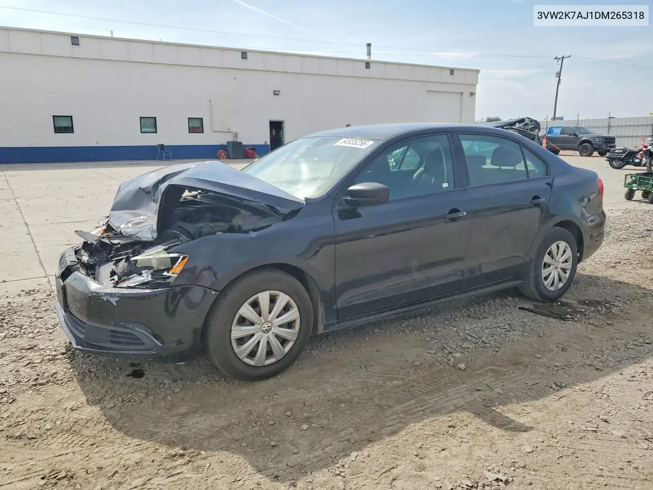 VOLKSWAGEN JETTA 2013, VIN 3VW2K7AJ1DM265318
