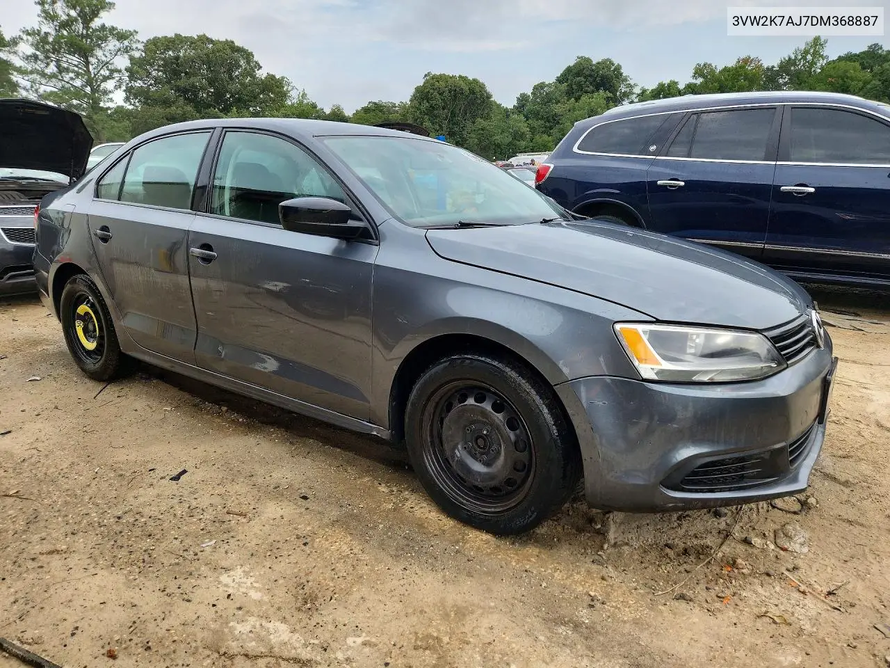 2013 VOLKSWAGEN JETTA VIN 3VW2K7AJ7DM368887 — фото 4