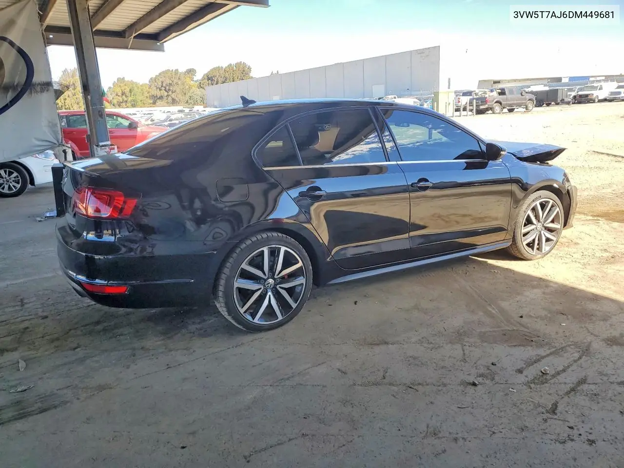 VOLKSWAGEN JETTA 2013, VIN 3VW5T7AJ6DM449681