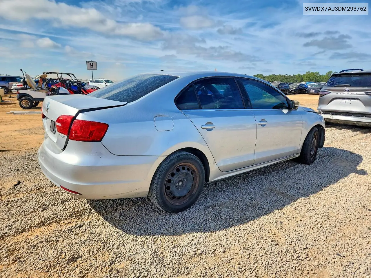 2013 VOLKSWAGEN JETTA VIN 3VWDX7AJ3DM293762 — фото 3