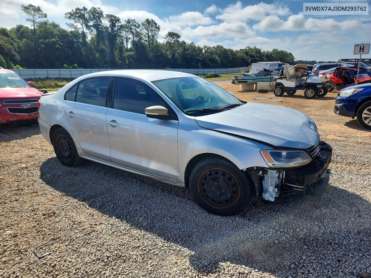 2013 VOLKSWAGEN JETTA VIN 3VWDX7AJ3DM293762 — фото 4