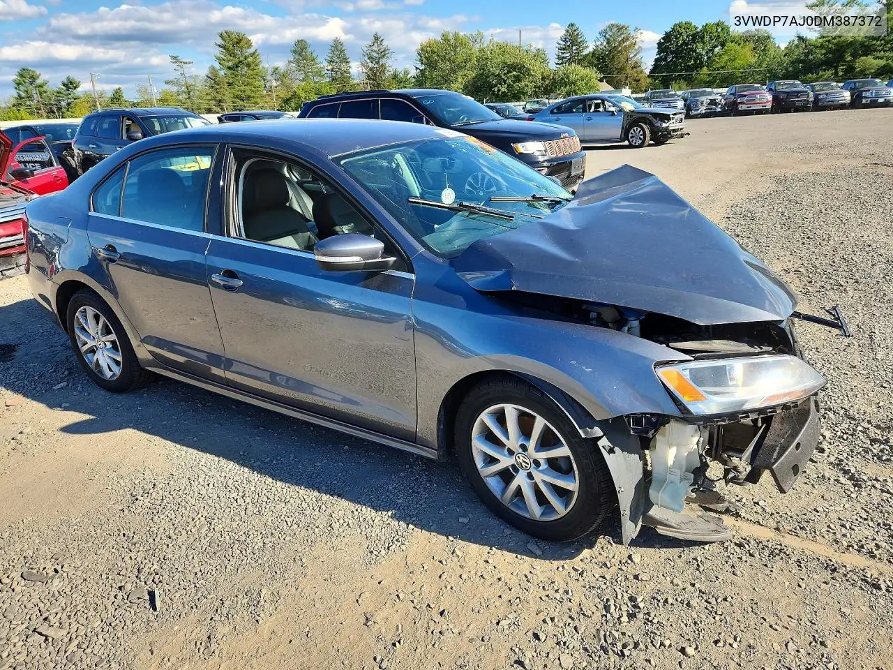 2013 VOLKSWAGEN JETTA VIN 3VWDP7AJ0DM387372 — фото 4