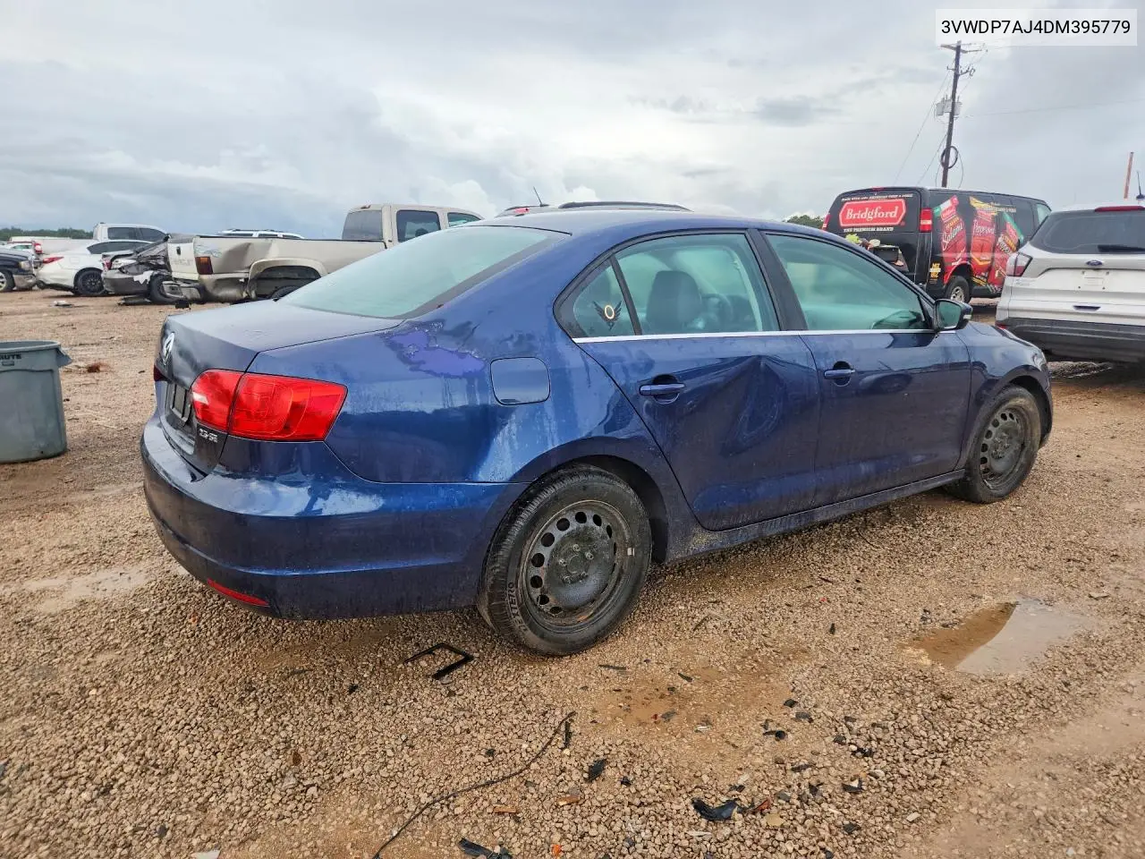 2013 VOLKSWAGEN JETTA VIN 3VWDP7AJ4DM395779 — фото 3